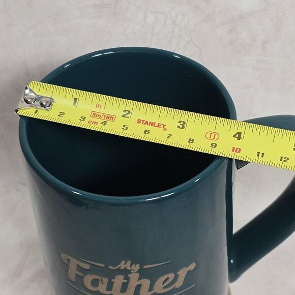 Best Friends Collection - My Father My Hero Coffee Mug Cup - Green - Picture 2 of 9